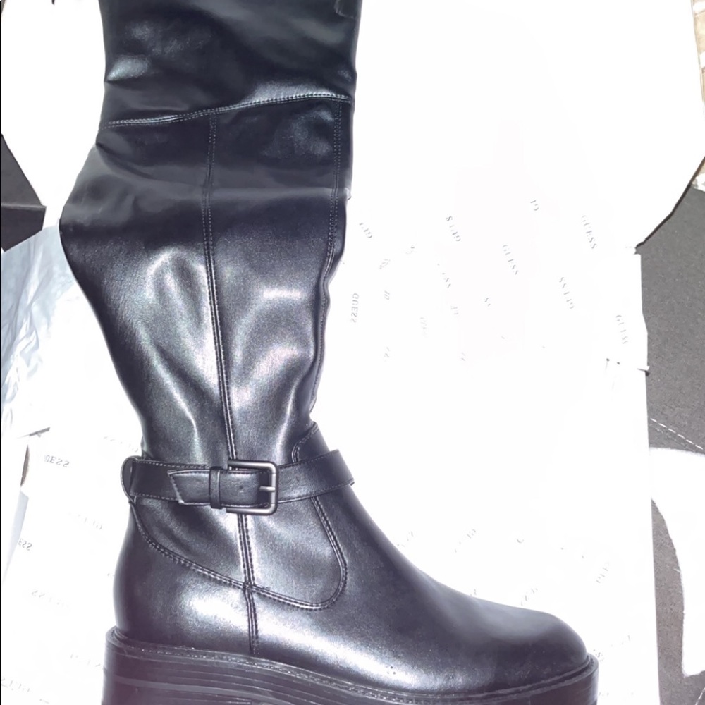 Knee high guess womens boots